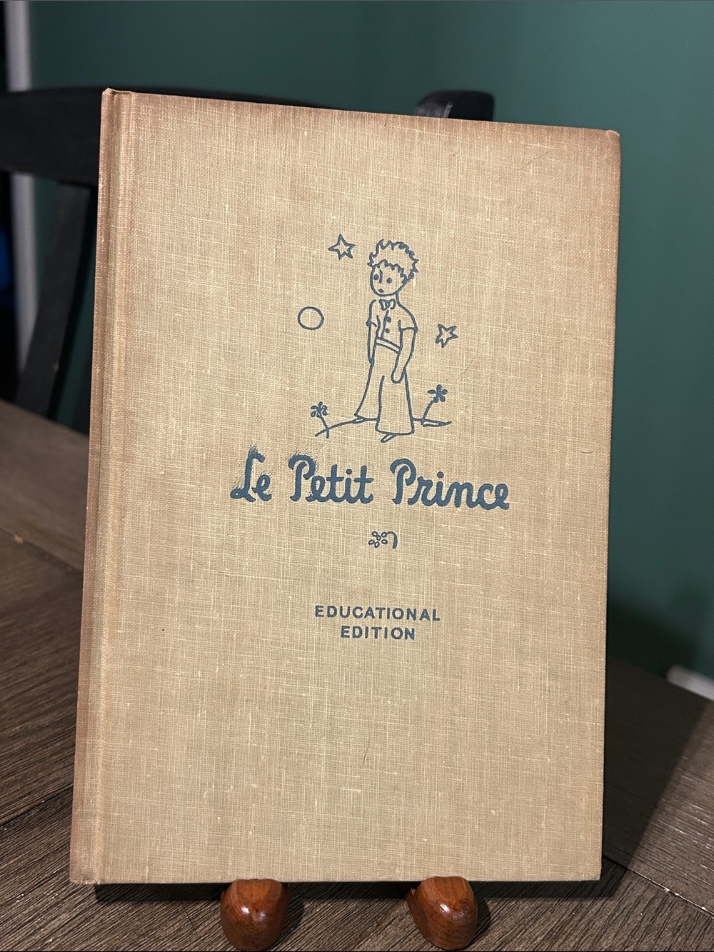 Vintage Le Petit Prince Antoine De Saint Exupery 1946 Educational Edition